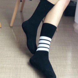 [가격문의][홍콩명품.THOME BROWNE] 톰브라운 25SS 로고 명품 브랜드 모음 선물용 양말 종아리양말 롱삭스 6종, ET3112, NNT, 홍콩명품의류,구매대행,온라인명품