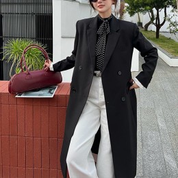 [홍콩명품,MIU MIU] 미우미우 25SS 로고 여성 정장 코트 자켓 (2컬러), BM21797, COCO, 레플리카의류,미러급사이트