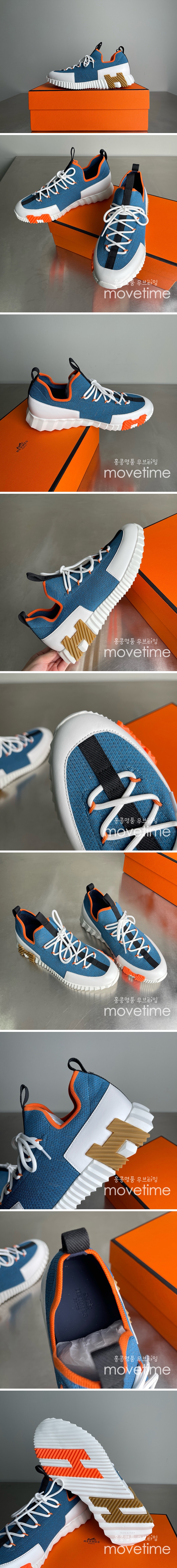 [홍콩명품.Hermes] 에르메스 25SS 로고 LIFT 스니커즈 운동화 (블루), SE5394, ALW, 명품스니커즈,운동화,구두,로퍼,하이탑,신발