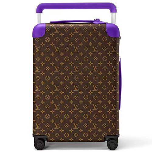 [홍콩명품.LOUIS VUITTON] 루이비통 25SS 로고 모노그램 레더 호라이즌 캐리어 (브라운-퍼플), CR145, B4, 명품레플리카, 캐리어, 여행가방 투어
