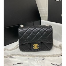 [홍콩명품.CHANEL] 샤넬 25SS 로고 클래식 쁘띠 골든볼 미니 램스킨 숄더백 AS1786 (블랙-금장), BGM5112, BDA, 홍콩명품가방,명품쇼핑몰,크로스백,핸드백,구매대행