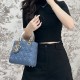 [홍콩명품,Christian Dior] 디올 25SS 로고 까나쥬 레이디백 스몰 M0538 (블루), BGM5121, BDA, 홍콩명품가방,명품쇼핑몰,크로스백,핸드백,구매대행
