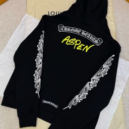 [홍콩명품.Chrome Hearts] 크롬하츠 25SS 로고 그래픽 프린트 후드 집업  자켓 (블랙), BM22130, JL, 레플리카의류,미러급사이트