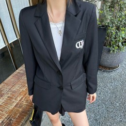 [가격문의][홍콩명품,Christian Dior] 디올 25SS 로고 여성 정장 수트 자켓 (블랙), BM22168, JL, 레플리카의류,미러급사이트