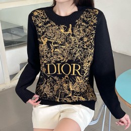 [가격문의][홍콩명품,Christian Dior] 디올 25SS 로고 패턴 여성 캐시미어 니트 스웨터 (2컬러), BM22180, JL, 레플리카의류,미러급사이트