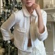 [가격문의][홍콩명품.CHANEL] 샤넬 25SS 로고 여성 카라 트위드 자켓 (2컬러), BM22195, SS, 레플리카의류,미러급사이트