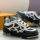 [홍콩명품.LOUIS VUITTON] 루이비통 25SS 로고 SKATE 스니커즈 운동화 (블랙-화이트), SE5469, PMD, 명품스니커즈,운동화,구두,로퍼,하이탑,신발