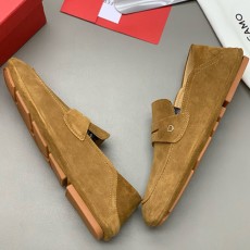 [홍콩명품.FERRAGAMO] 페레가모 25SS 로고 레더 가죽 구두 로퍼 (카라멜), SE5489, PMD, 명품스니커즈,운동화,구두,로퍼,하이탑,신발