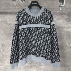 [홍콩명품,Christian Dior] 디올 25SS 로고 오블리크 니트 스웨터 (그레이), BM22299, KK, 레플리카의류,미러급사이트