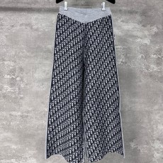 [홍콩명품,Christian Dior] 디올 25SS 로고 오블리크 캐시미어 팬츠 바지 (그레이), BM22306, KK, 레플리카의류,미러급사이트