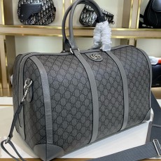 [홍콩명품.Gucci] 구찌 25SS 로고 GG수프림 레더 가죽 크로스백 여행가방 (그레이), BGM5142, 홍콩명품가방,명품쇼핑몰,크로스백,핸드백,구매대행