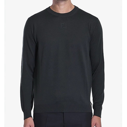 [홍콩명품,FENDI] 펜디 25SS 로고  니트 스웨터 (2컬러), BM22423, KB, 레플리카의류,미러급사이트