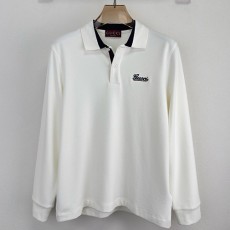 [홍콩명품.Gucci] 구찌 25SS 로고 자수 카라 폴로 긴팔 티셔츠 (2컬러), BM22450, JQ, 레플리카의류,미러급사이트
