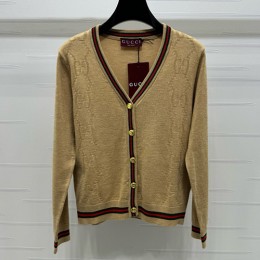 [홍콩명품.Gucci] 구찌 25SS 로고 여성 V넥 니트 가디건 (2컬러), BM22692, TBG, 레플리카의류,미러급사이트