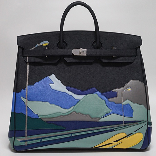 [홍콩명품.Hermes] 에르메스 25SS 로고 Endless Road Hac 50 토트백 핸드백 (블랙-은장), BGM5231, 홍콩명품가방,명품쇼핑몰,크로스백,핸드백,구매대행