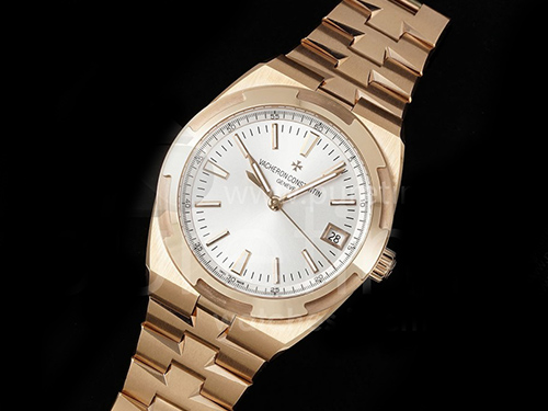 [홍콩명품시계.VACHERON CONSTANTIN] 바쉐론콘스탄틴 오버시스 4500V 로즈골드 실버 다이얼