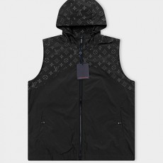 [홍콩명품.LOUIS VUITTON] 루이비통 25SS 로고 모노그램 후드 조끼 베스트 (2컬러), BM22737, G5, 레플리카의류,미러급사이트