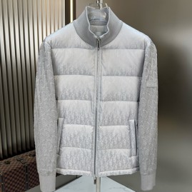 [가격문의][홍콩명품,Christian Dior] 디올 25SS 로고 오블리크 터틀넥 레이어드 다운패딩 자켓 (4컬러), BM22749, HH, 레플리카의류,미러급사이트