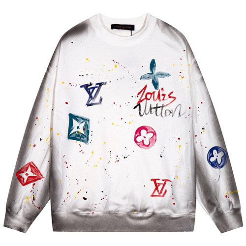 [홍콩명품.LOUIS VUITTON] 루이비통 25SS 로고 그래비티 맨투맨 티셔츠 (2컬러), BM22759, S1F, 레플리카의류,미러급사이트