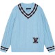 [가격문의][홍콩명품.LOUIS VUITTON] 루이비통 25SS 로고 캐시미어 V넥 니트 스웨터 (3컬러), BM22764, S1F, 레플리카의류,미러급사이트
