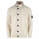 [홍콩명품.Stone Island] 스톤아일랜드 25SS 로고 탈부착 하이넥 니트 가디건 자켓 (아이보리), BM22784, JL, 레플리카의류,미러급사이트