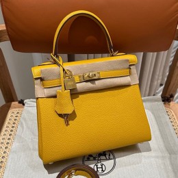 [홍콩명품.Hermes] 에르메스 25SS 로고 KELLY 25 토트백 핸드백 (노랑-금장), BGM5239, H3, 홍콩명품가방,명품쇼핑몰,크로스백,핸드백,구매대행