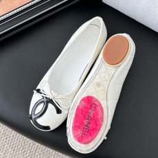 [홍콩명품.CHANEL] 샤넬 25SS 로고 여성 레더 가죽 단화 구두 (3컬러), SE5742, GHS, 명품스니커즈,운동화,구두,로퍼,하이탑,신발