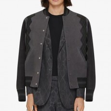 [홍콩명품.GIVENCHY] 지방시 25SS 로고 레더 가죽 봄버 자켓 (브라운), BM22810, TOM, 레플리카의류,미러급사이트