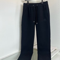 [홍콩명품,PRADA] 프라다 25SS 로고 자수 조거 팬츠 바지 (블랙), BM22905, G5, 레플리카의류,미러급사이트