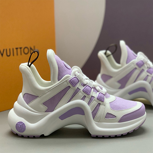 [홍콩명품.LOUIS VUITTON] 루이비통 25SS 로고 여성 아치라이트 스니커즈 운동화 (핑크), SE5809, PMD, 명품스니커즈,운동화,구두,로퍼,하이탑,신발