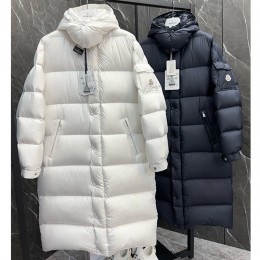 [홍콩명품.MONCLER] 몽클레어 25SS 로고 남여 구스다운 후드 롱 패딩 자켓 (2컬러), BM23097, KSM, 레플리카의류,미러급사이트