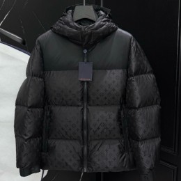 [홍콩명품.LOUIS VUITTON] 루이비통 25SS 로고 모노그램 구스다운 후드 패딩 자켓 (2컬러), BM23108, KSM, 레플리카의류,미러급사이트