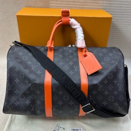 [홍콩명품.LOUIS VUITTON] 루이비통 25SS 로고 모노그램 핸드백 여행가방 (블랙-오렌지), BGM5302, 홍콩명품가방,명품쇼핑몰,크로스백,핸드백,구매대행