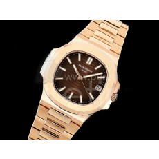 [홍콩명품시계.PATEK PHILIPPE] 파텍필립 노틸러스 5711 로즈골드 브라운 다이얼