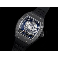 [홍콩명품시계.RICHARD MILLE] 리차드밀레 RM055 블랙 세라믹 스켈레톤 다이얼 블랙 스트랩