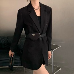 [홍콩명품,PRADA] 프라다 25SS 삼각로고 여성 벨트백 코트 자켓 (2컬러), BM23269, PG, 레플리카의류,미러급사이트