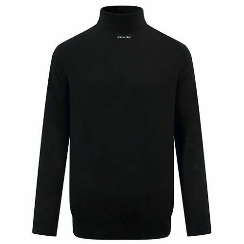 [홍콩명품,PRADA] 프라다 25SS 로고 하이넥 니트 스웨터 (2컬러), BM23360, JL, 레플리카의류,미러급사이트