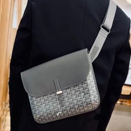 [홍콩명품,GOYARD] 고야드 25SS 로고 COURSIER 메신저백 크로스백 (그레이), BGM5317, MD, 홍콩명품가방,명품쇼핑몰,크로스백,핸드백,구매대행