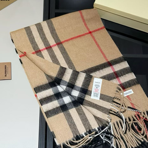 [홍콩명품.Burberry] 버버리 25SS 로고 체크패턴 리버서블 스카프 머플러 (카라멜), ET3181, 홍콩명품의류,구매대행,온라인명품
