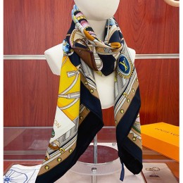 [홍콩명품.LOUIS VUITTON] 루이비통 25SS 로고 패턴 140-140 리버서블 캐시미어 실크 스카프 머플러 (2컬러), ET3191, 홍콩명품의류,구매대행,온라인명품