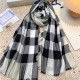 [홍콩명품.Burberry] 버버리 25SS 로고 체크패턴 캐시미어 스카프 머플러 (화이트), ET3210, 홍콩명품의류,구매대행,온라인명품