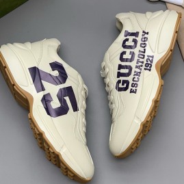 [홍콩명품.Gucci] 구찌 25SS 로고 남여 라이톤 스니커즈 운동화 (아이보리), SE5844, PMD, 명품스니커즈,운동화,구두,로퍼,하이탑,신발