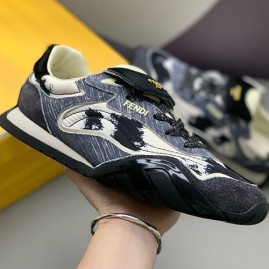 [홍콩명품,FENDI] 펜디 25SS 로고 남여 레더 가죽 스니커즈 운동화 (2컬러), SE5864, PMD, 명품스니커즈,운동화,구두,로퍼,하이탑,신발