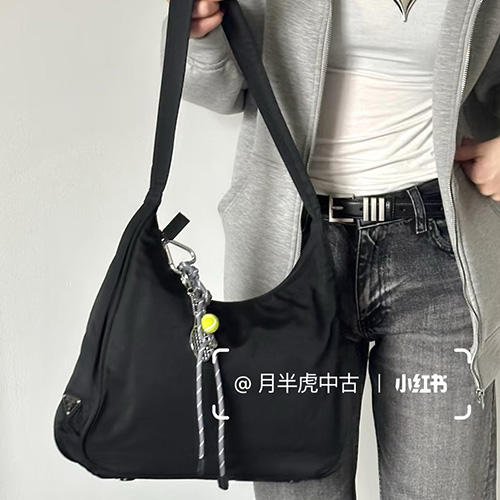 [홍콩명품,PRADA] 프라다 25SS 삼각로고 나일론 메신저백 크로스백 (블랙), BGM5349, BC, 홍콩명품가방,명품쇼핑몰,크로스백,핸드백,구매대행