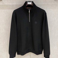 [홍콩명품.Loro Piana] 로로피아나 25SS 로고 자수 터틀넥 하프지퍼 니트 스웨터 (3컬러), BM23658, HH, 레플리카의류,미러급사이트