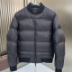 [홍콩명품.MONCLER] 몽클레어 25SS 로고 다운 패딩 봄버 자켓 (블랙), BM23686, HH, 레플리카의류,미러급사이트
