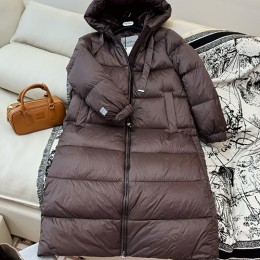 [홍콩명품. MAXMARA] 막스마라 25SS 로고 여성 구스다운 패딩 후드 롱 코트 자켓 (3컬러), BM23755, KSM, 레플리카의류,미러급사이트