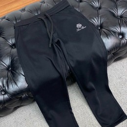 [홍콩명품.Loro Piana] 로로피아나 25SS 로고 자수 기모 조거 팬츠 바지 (2컬러), BM23766, HH, 레플리카의류,미러급사이트