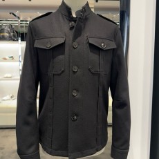 [홍콩명품.TOM FORD] 톰포드 25SS 로고 터틀넥 자켓 (블랙), BM23814, TOM, 레플리카의류,미러급사이트