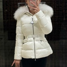 [홍콩명품.MONCLER] 몽클레어 25SS 로고 여성 Boed 구스다운 후드 패딩 자켓 (화이트), BM23838, PG, 레플리카의류,미러급사이트
